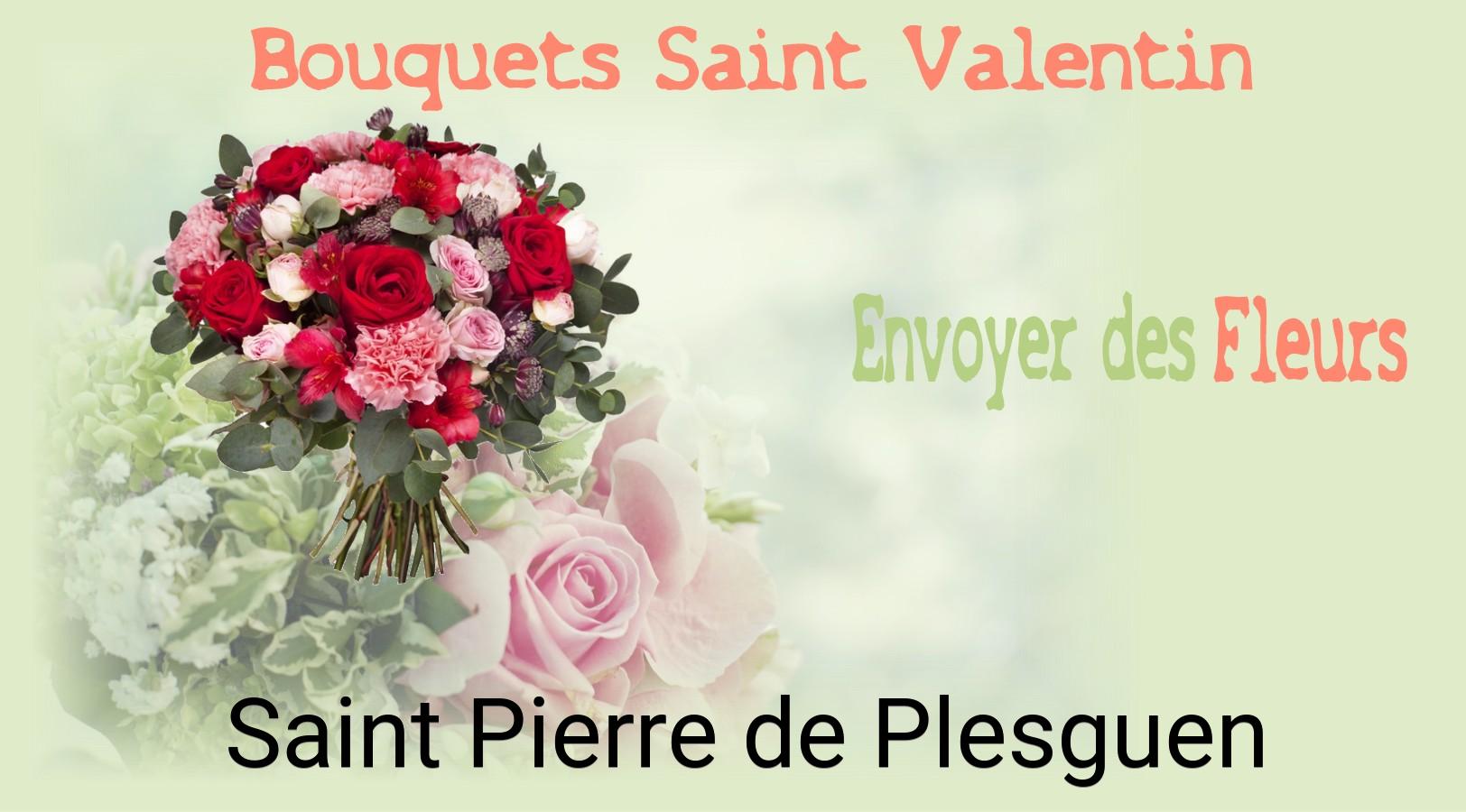 Roses de Saint-Valentin livrées à Saint-Pierre-de-Plesguen